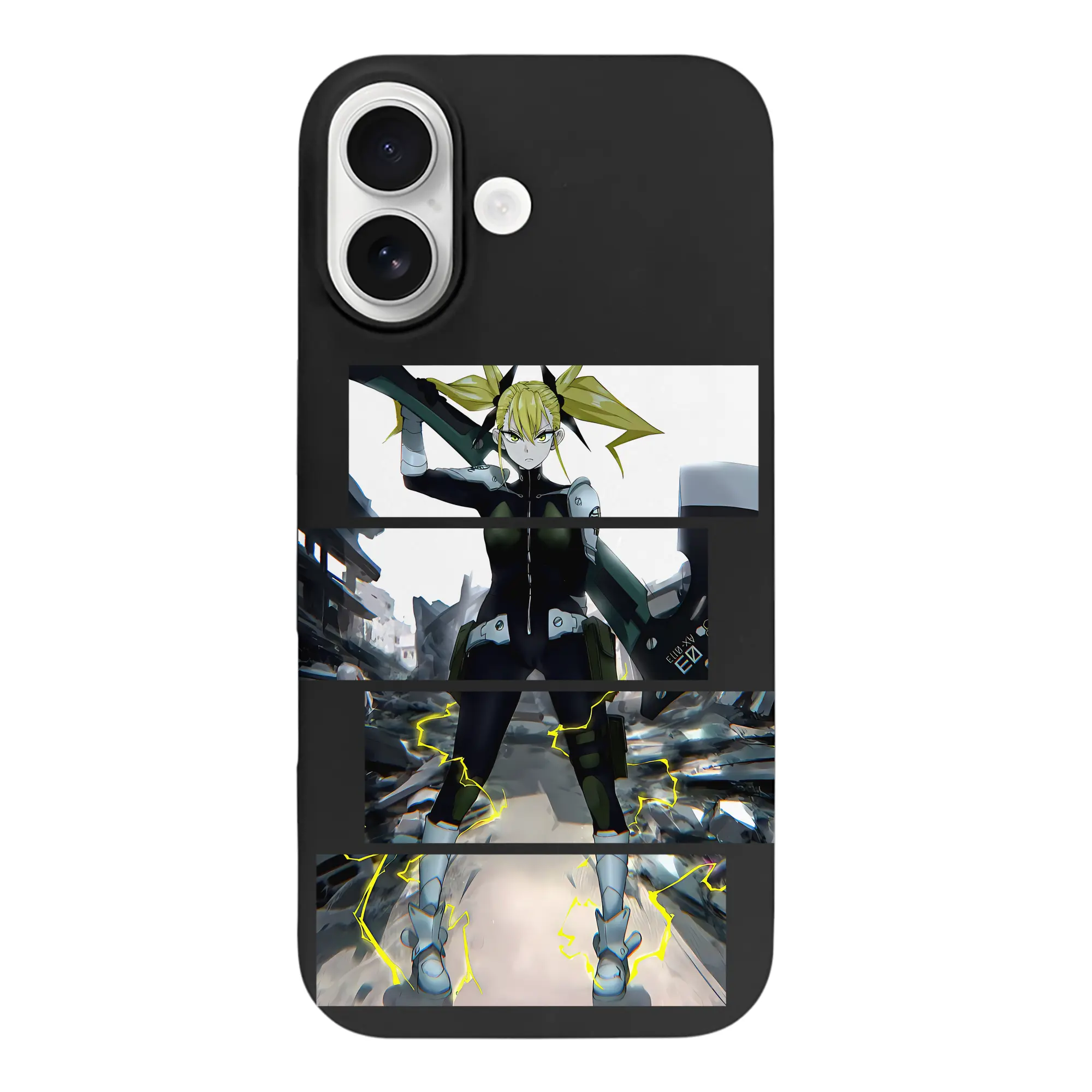 怪獣8号 グッズ,四ノ宮キコル - iPhone 17 シリーズ シリコンケース 薄型 耐衝撃 指紋防止 ソフトタッチカバー 精密フィット 傷防止 保護ケース iPhone 17/17 Air/17 Pro/17 Pro Max 対応